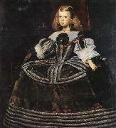 VELAZQUEZ, Diego Rodriguez de Silva y Portrait of the Infanta Margarita oil on canvas